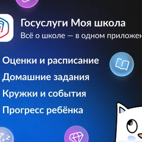 Госуслуги. Моя школа